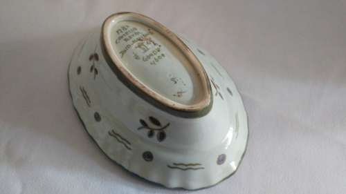 Very Rare and Beautiful Gouda Butter dish Camelia 1953