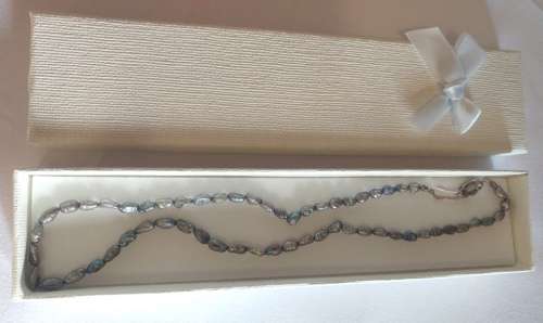 Beautiful Freshwater pearl and silver necklace