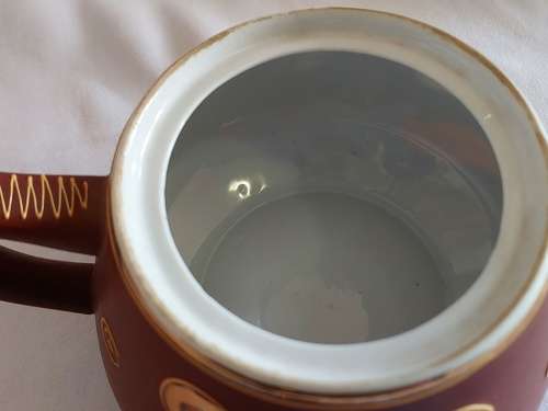 Satsuma Japanese stunning Moriage eggshell porcelain Teapot