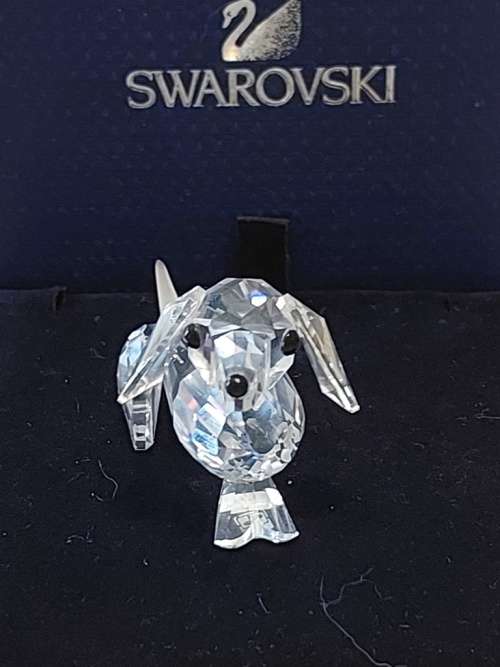 Classic Swarovski Dog (Dachshund) figurine