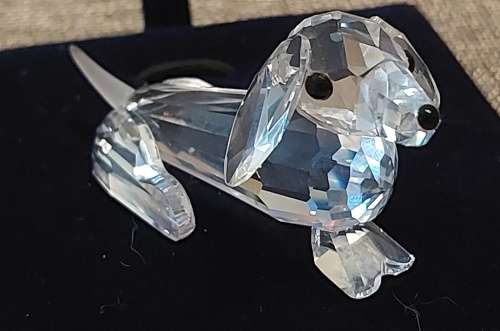 Classic Swarovski Dog (Dachshund) figurine