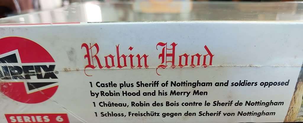 Sealed in box Robin Hood Sherwood Forest and figurine set Airfix