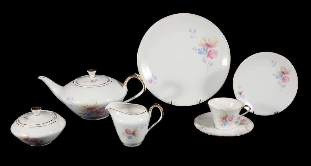 Lovely hand painted Bavaria Buhler/Wilhelmina Porcelain Tea set