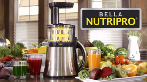 BELLA NUTRIPRO COLD PRESS JUICER