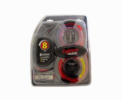 Energy Audio 8 Gauge Full Wiring Kit