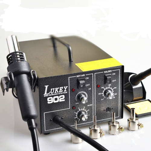 LUKEY 902 SMD REWORK STATION (Hot Air & Solder Station)