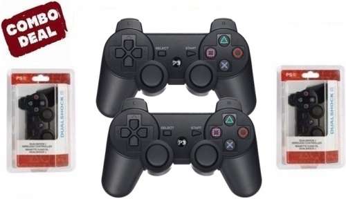Playstation 3 Dualshock Wireless Controllers x 2 (COMBO DEAL)