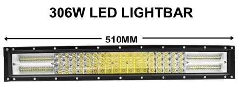 306w LED LIGHTBAR | 510MM