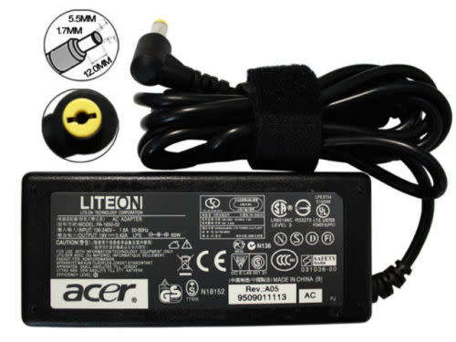 Acer Laptop Charger-Small PIN (Replacement ) - 19v 3.42A