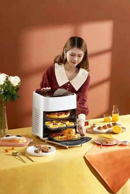 *15 Litre Jumbo DIGITAL Airfryer Silver Crest*