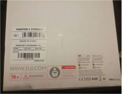 DJI - PHANTOM 3 - STANDARD - Immaculate Condition with Extra Battery and Carry Case