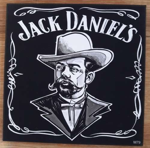 MANCAVE JACK DANIEL'S THE MAN WOODEN SIGN