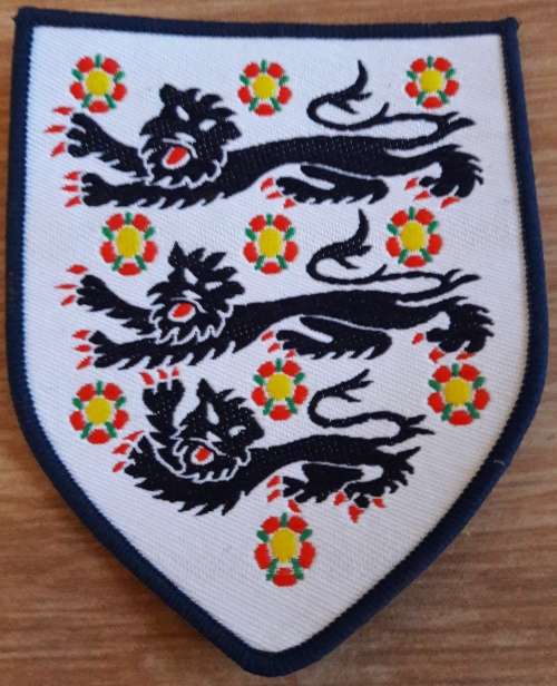 ENGLAND WOVEN SOCCER PATCHES