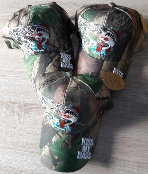 KISS MY BASS FISHING CAP