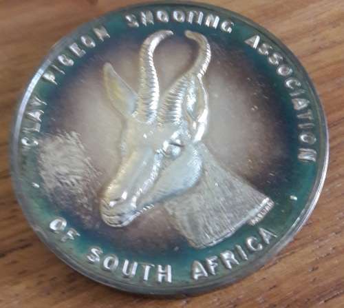 CLAY PIGEON SHOOTING ASSOCIATON OF SA MEDAL