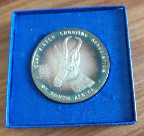 CLAY PIGEON SHOOTING ASSOCIATON OF SA MEDAL