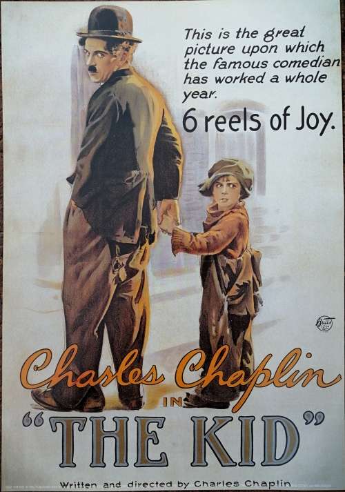 CHARLIE CHAPLIN MOVIE POSTER