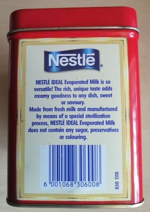 NESTLE IDEAL MILK TIN