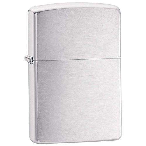 Genuine Zippo, Brushed Chrome
