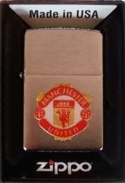 Genuine Zippo, Manchester United Emblem