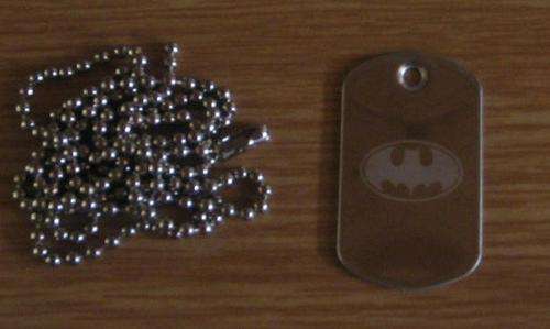 Batman Mini Dog Tags x 10