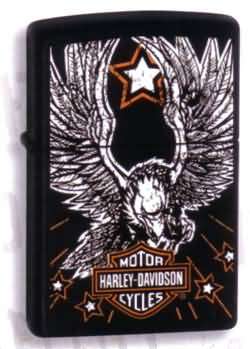 Harley D Eagle Star Zippo