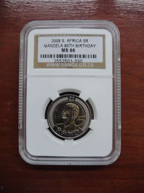 2008 MANDELA 90TH BIRTHDAY MS 66