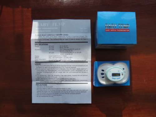 Digital Baby Thermometer & Dummy