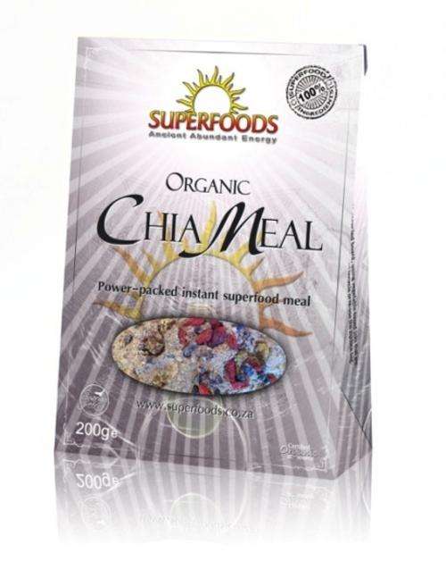 Superfoods / Organic Chia Meal / 200g / Yo Yoga