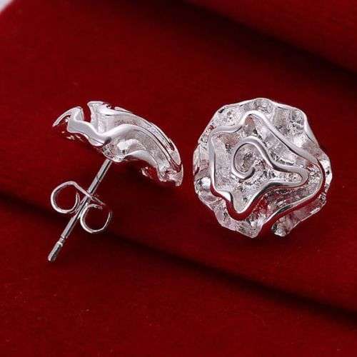 Silver Plated Earrings LE003    (K6886)