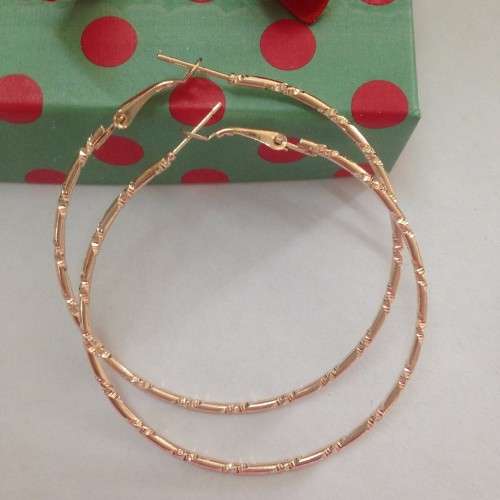 E052  New Fashion  Large Circle Round Hoop Earrings      (A251*)