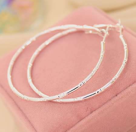 E-74    Big Circle Earrings for Women         (A253*)