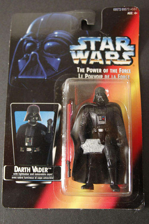 Star Wars The Power of the Force Darth Vader with Lightsaber Kenner - Highly collectable