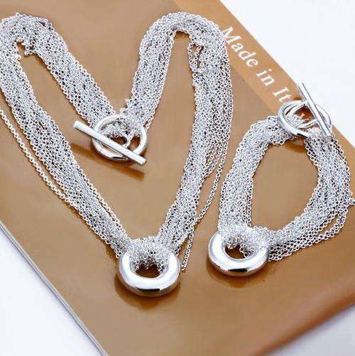 Silver TO 0 mesh European style set
