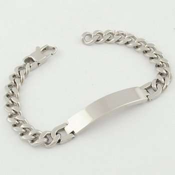 Stainless Steel ID Bracelet