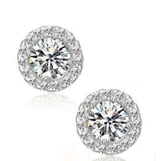 SILVER STUD EARRING