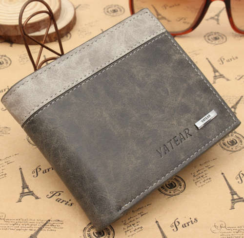 Men's Genuine Leather Bifold Wallet