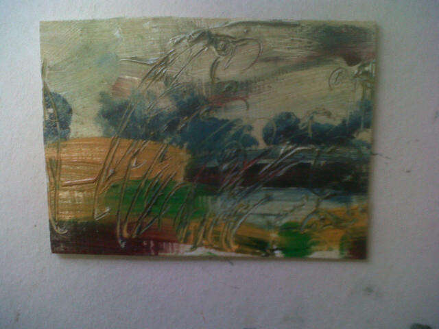 John O'Donnell ****Rare Oil***** Miniature  influenced by IRMA STERN