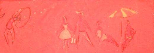 WALTER BATTISS ***Acrylic Ink***circle of Irma Stern