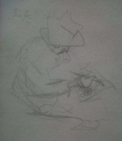 Signed IRMA STERN Drawing