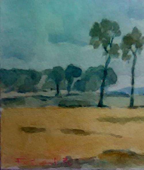 J H PIERNEEF Rare Miniature, influenced and cirle of Irma Stern, Pierneef