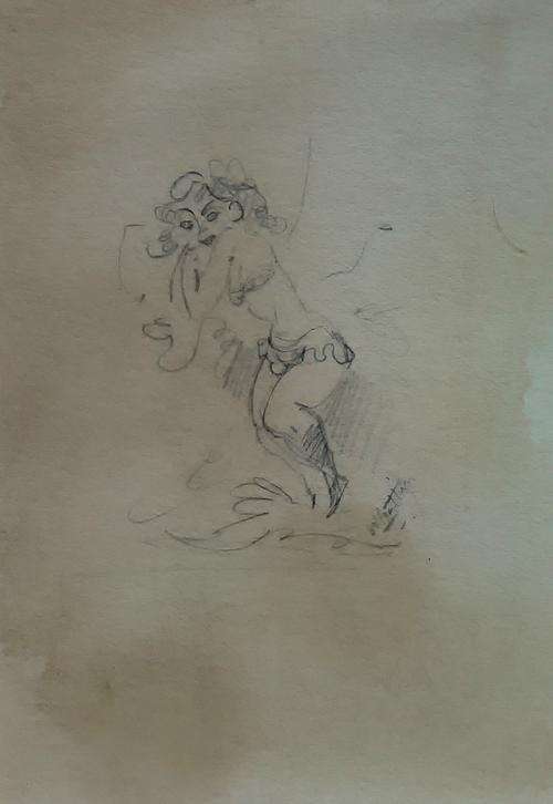 WALTER BATTISS ***Origional Ink***circle of Irma Stern