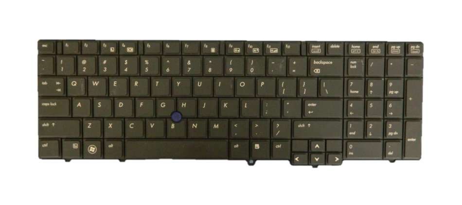 Keyboard for HP ELITEBOOK 8540P 8540W HP PROBOOK 6540B 6545B 6550B with Trackpoint.