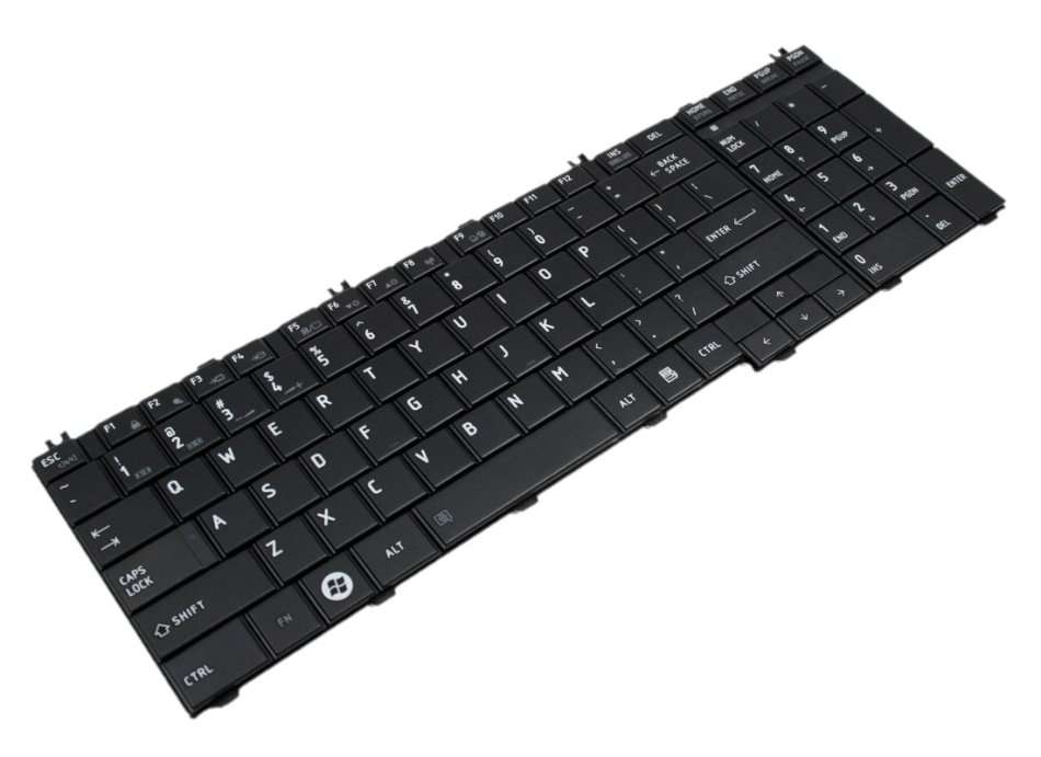 Keyboard for Toshiba SATELLITE C650, L650, L675. P/N: 6037B0047805 PK130CK2A00
