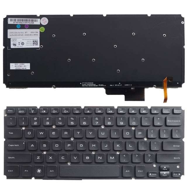 New laptop keyboard for DELL XPS 14-L421X, US Layout