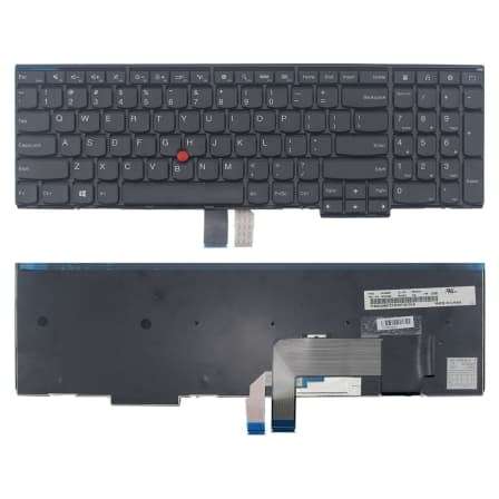 Brand new replacement keyboard with frame for Lenovo ThinkPad E540 E545 E531 W540 T540p