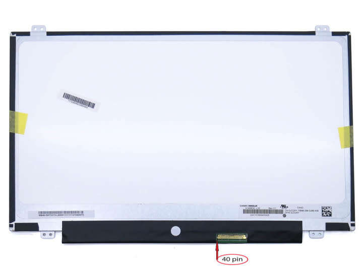 SLIM 14.0 LED LAPTOP SCREEN 1366*768 WXGA HD BOTTOM RIGHT 40 PIN