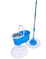 360 Stainless steel drying basket rotating magic mop