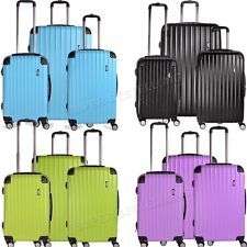 3pcs Luggage Travel Set Bag 360 degreeTrolley Hard Shell Suitcase Different colours