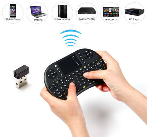 Wireless Mini Keyboard Mouse - For PC/ Pad/ LAPTOP/ XBOX/ 360/ PS3/ TV/ BOX,post office or courier